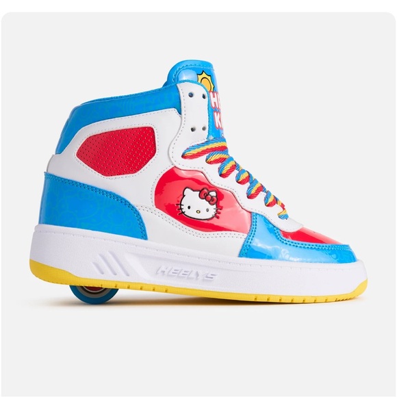 Heelys Hello Kitty Blue and Red Sneakers - Picture 1 of 9
